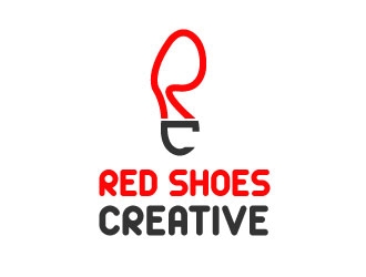 Red Shoes Creative logo design by Webphixo