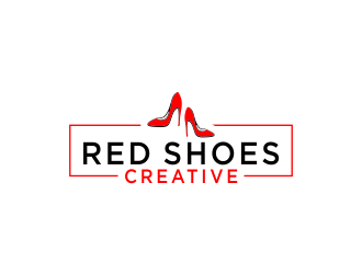 Red Shoes Creative logo design by akhi