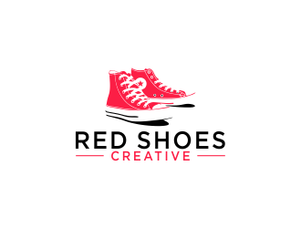 Red Shoes Creative logo design - 48hourslogo.com