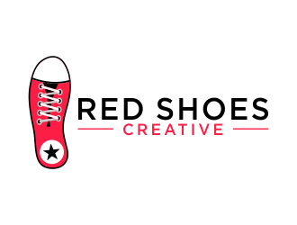 Red Shoes Creative logo design by akhi