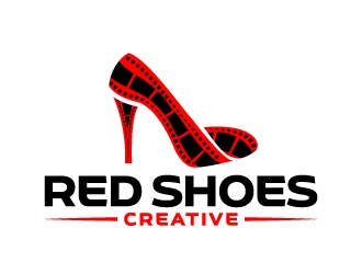 Red Shoes Creative logo design by LogOExperT