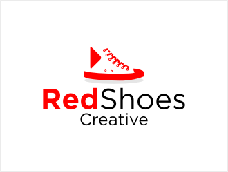 Red Shoes Creative logo design by bunda_shaquilla