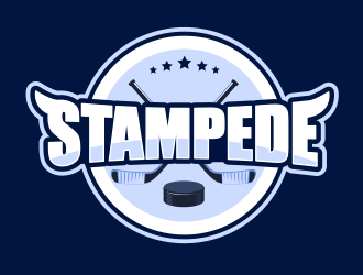 STAMPEDE logo design by BeDesign