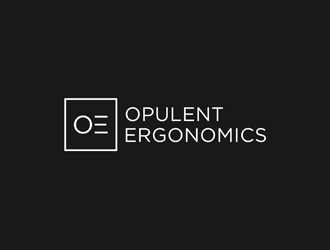Opulent Ergonomics logo design by alby