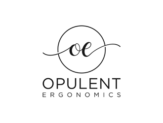 Opulent Ergonomics logo design by alby