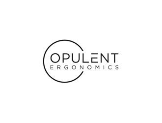 Opulent Ergonomics logo design by alby