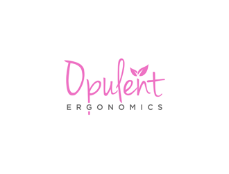 Opulent Ergonomics logo design by alby