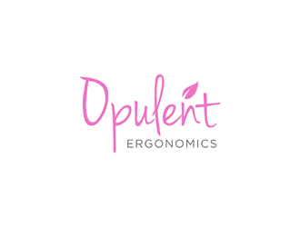 Opulent Ergonomics logo design by alby