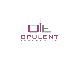 Opulent Ergonomics logo design by bricton