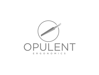 Opulent Ergonomics logo design by bricton
