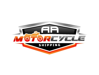 AA Motorcycle Shipping logo design by Norsh