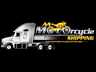 AA Motorcycle Shipping logo design by dorijo