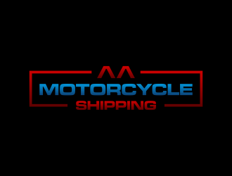 AA Motorcycle Shipping logo design by N3V4