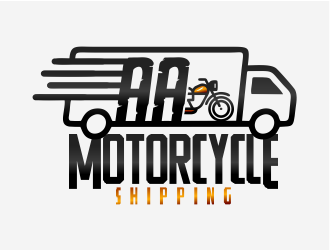 AA Motorcycle Shipping logo design by mr_n