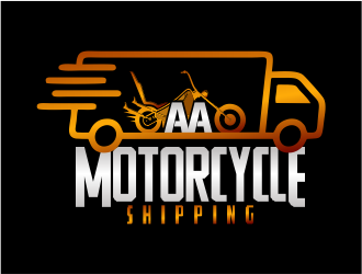 AA Motorcycle Shipping logo design by mr_n