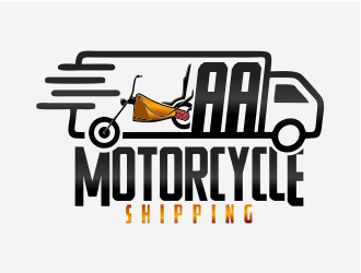 AA Motorcycle Shipping logo design by mr_n