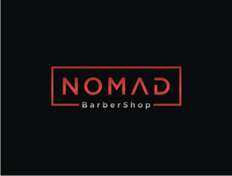 Nomad BarberShop logo design by bricton
