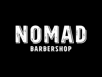 Nomad BarberShop logo design by N3V4