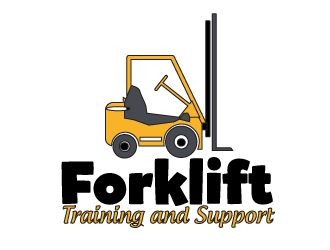 Forklift Training and Support logo design by AamirKhan