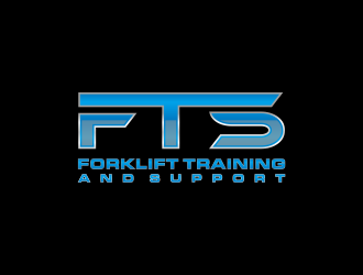 Forklift Training and Support logo design by N3V4