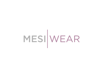Mesi Wear  logo design by bricton