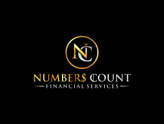 Number$ Count Financial Services logo design by RIANW