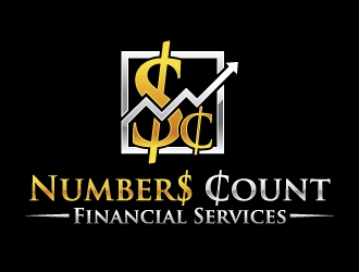 Number$ Count Financial Services logo design by kgcreative