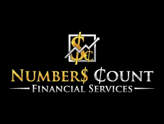Number$ Count Financial Services logo design by kgcreative