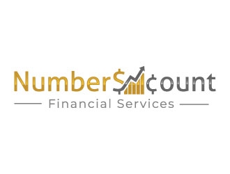 Number$ Count Financial Services logo design by pixalrahul