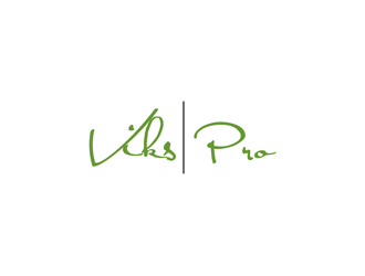 Viks Pro logo design by clayjensen