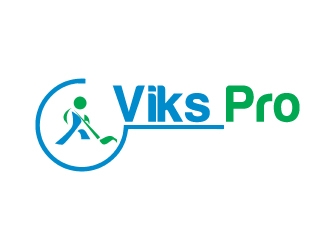 Viks Pro logo design by AamirKhan