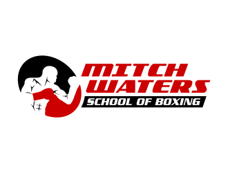 Mitch Waters School Of Boxing logo design by ingepro
