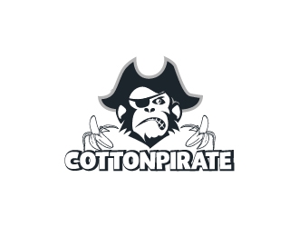 CottonPirate logo design by Mirza