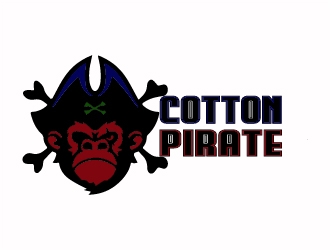CottonPirate logo design by Fear
