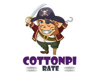 CottonPirate logo design by zubi