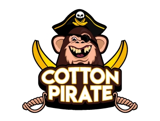 CottonPirate logo design by fries