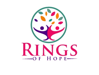 Rings of Hope logo design by AamirKhan