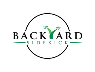 Backyard Sidekick logo design by oke2angconcept