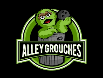 Alley Grouches logo design by Norsh