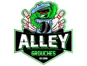 Alley Grouches logo design by Suvendu