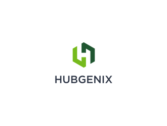 Hubgenix logo design by Susanti