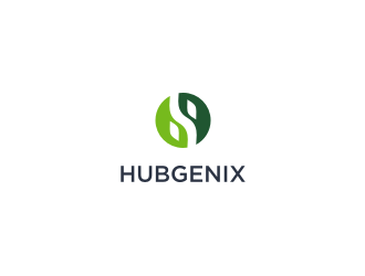 Hubgenix logo design by Susanti