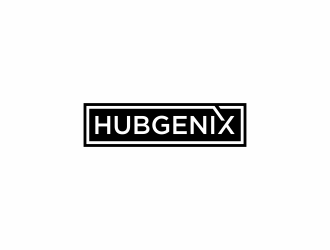 Hubgenix logo design by checx