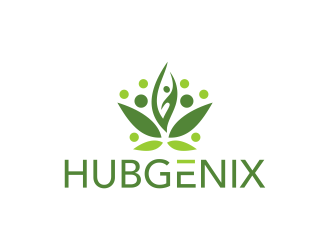 Hubgenix logo design by ingepro
