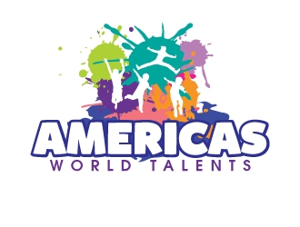 Americas World Talents logo design by AamirKhan