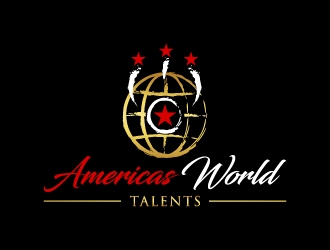 Americas World Talents logo design by mewlana
