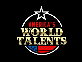Americas World Talents logo design by Foxcody