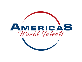 Americas World Talents logo design by citradesign