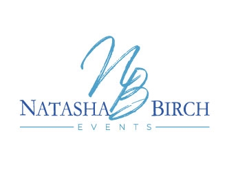Natasha Birch Events or NB Events logo design by Yuda harv