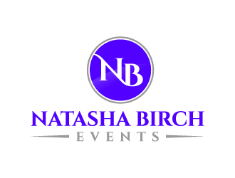 Natasha Birch Events or NB Events logo design by akilis13